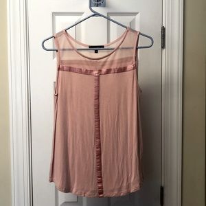 Pink “T” Sleeveless Top